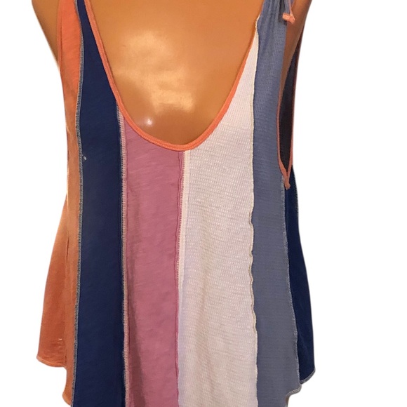 Free People Multicolor Striped Tank Top - Picture 4 of 6